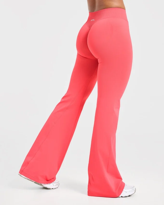 Enhance naadloze flared-Leggings