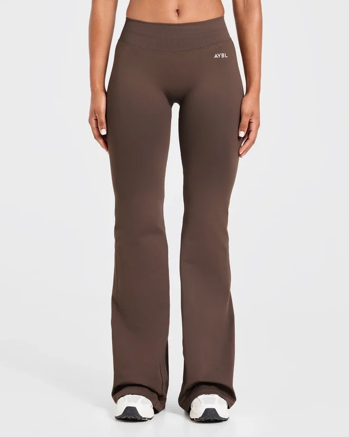 Enhance naadloze flared-Leggings