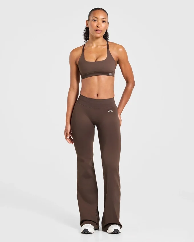 Enhance naadloze flared-Leggings