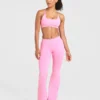 Enhance naadloze flared-Leggings