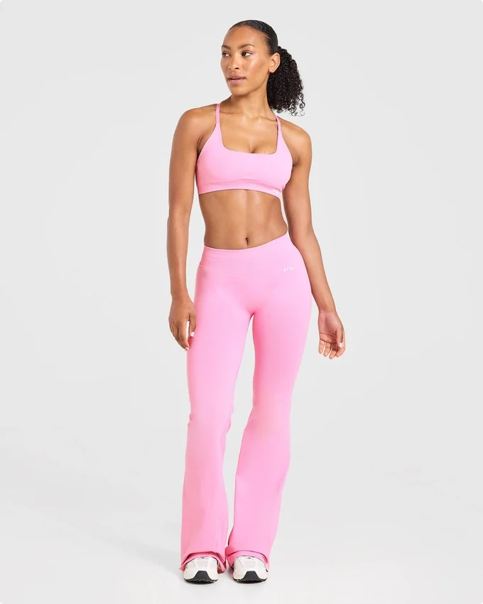 Enhance naadloze flared-Leggings