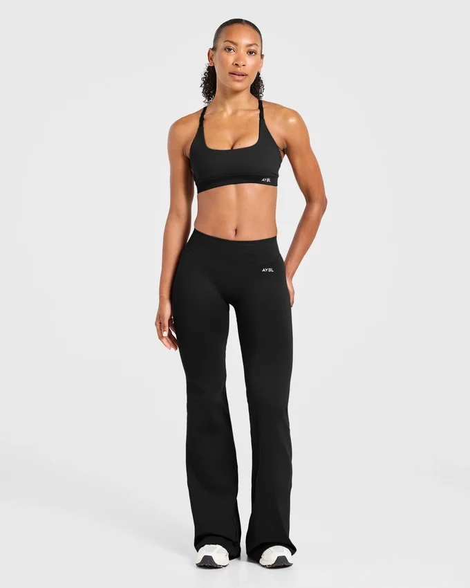 Enhance naadloze flared-Leggings