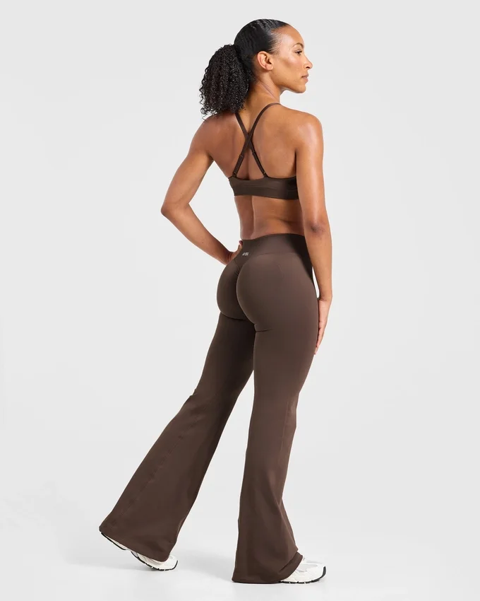 Enhance naadloze flared-Leggings