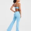 Enhance naadloze flared-Leggings