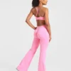 Enhance naadloze flared-Leggings