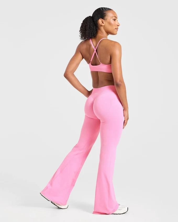 Enhance naadloze flared-Leggings