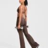 Enhance naadloze flared-Leggings