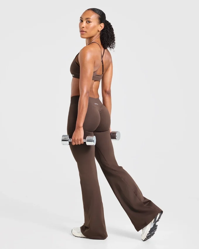 Enhance naadloze flared-Leggings