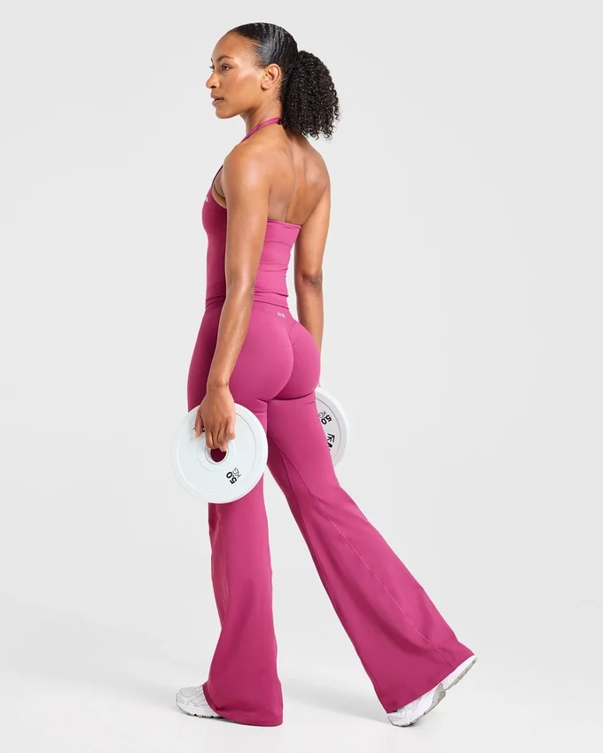 Enhance naadloze flared-Leggings