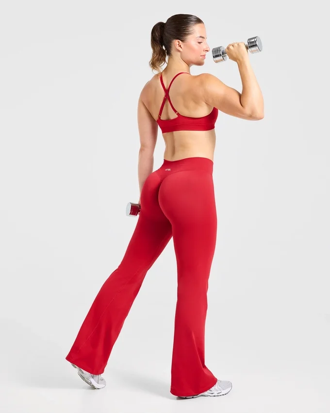 Enhance naadloze flared-Leggings