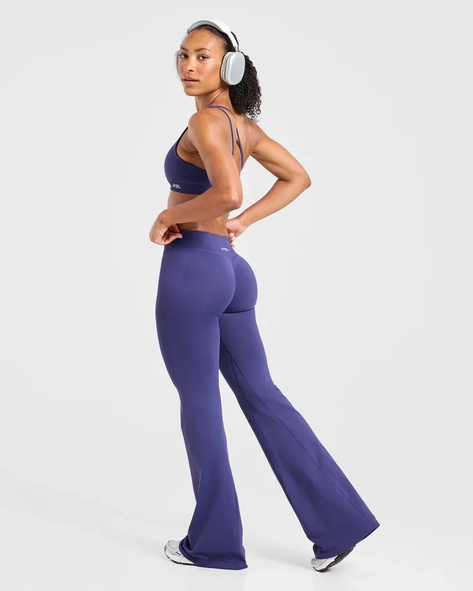 Enhance naadloze flared-Leggings
