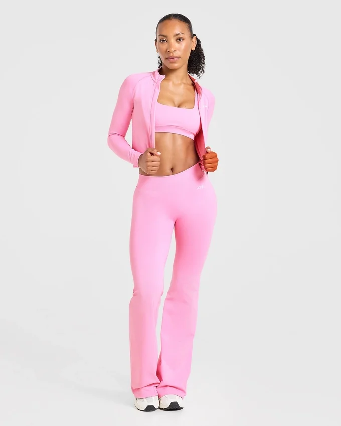 Enhance naadloze flared-Leggings