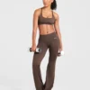 Enhance naadloze flared-Leggings