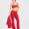 Enhance naadloze flared-Leggings