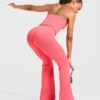 Enhance naadloze flared-Leggings