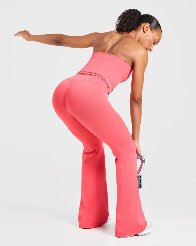 Enhance naadloze flared-Leggings