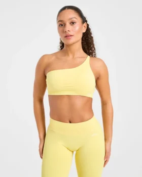Enhance naadloze sportbeha met één schouderband
