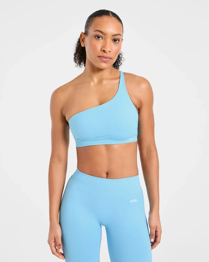 Enhance naadloze sportbeha met één schouderband