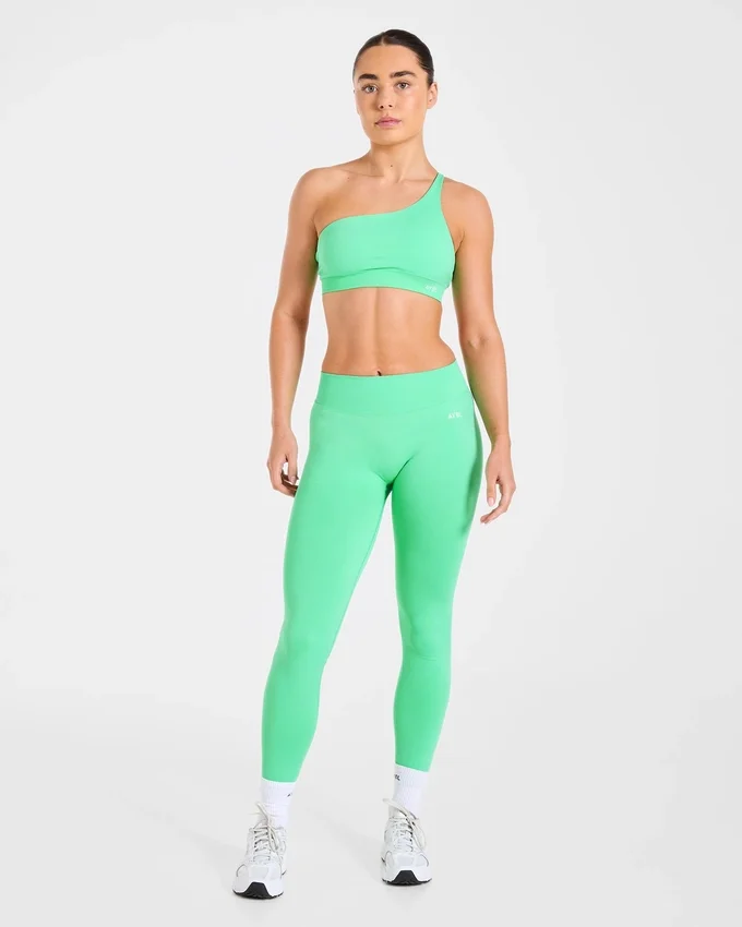 Enhance naadloze sportbeha met één schouderband