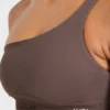 Enhance naadloze sportbeha met één schouderband