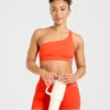 Enhance naadloze sportbeha met één schouderband