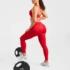 Enhance naadloze sportbeha met één schouderband