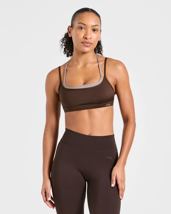 Essential dubbellaagse sportbeha