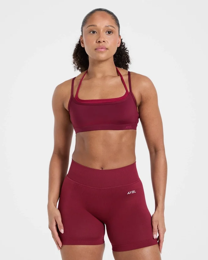 Essential dubbellaagse sportbeha