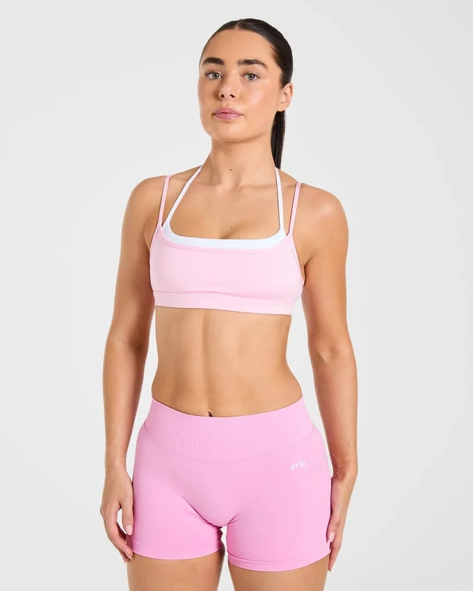Essential dubbellaagse sportbeha