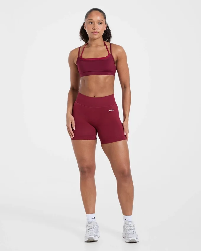 Essential dubbellaagse sportbeha