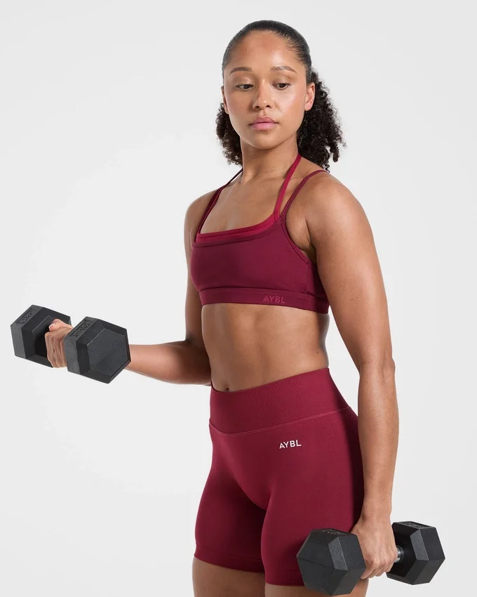 Essential dubbellaagse sportbeha