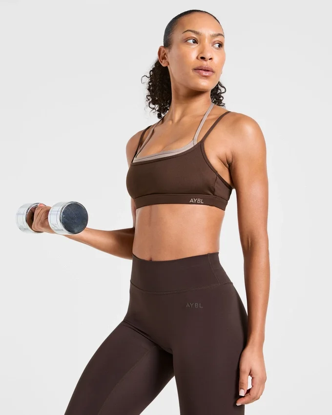 Essential dubbellaagse sportbeha