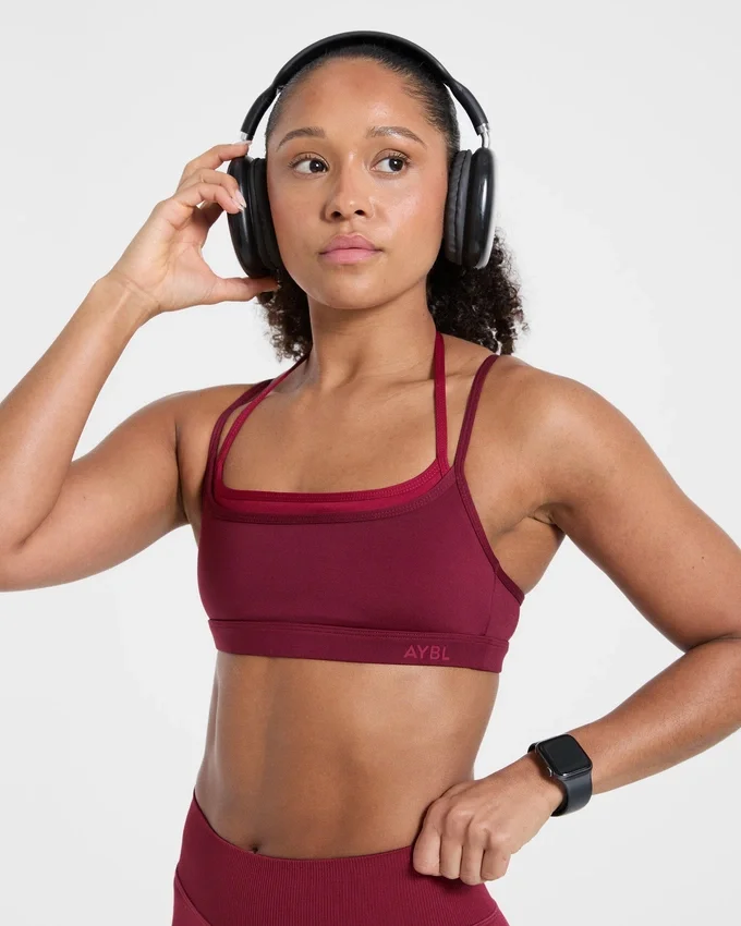 Essential dubbellaagse sportbeha