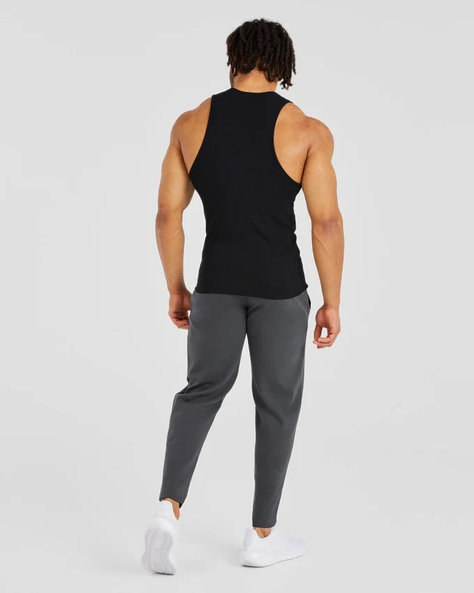 Essential geribde tanktop