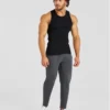 Essential geribde tanktop