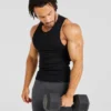 Essential geribde tanktop