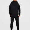 Essential lichtgewicht hoodie met rits