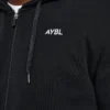 Essential lichtgewicht hoodie met rits