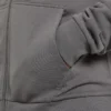 Essential lichtgewicht hoodie met rits