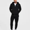 Essential lichtgewicht hoodie met rits