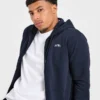 Essential lichtgewicht hoodie met rits