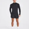 Essential naadloze pullover met 1/4 rits