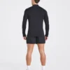 Essential naadloze pullover met 1/4 rits