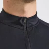 Essential naadloze pullover met 1/4 rits