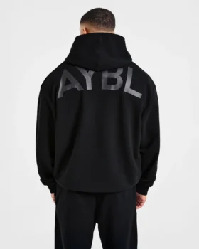 Essential oversized hoodie met print