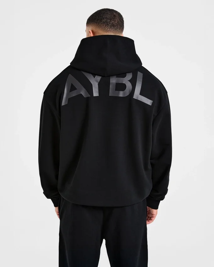 Essential oversized hoodie met print