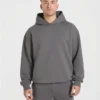 Essential oversized hoodie met print