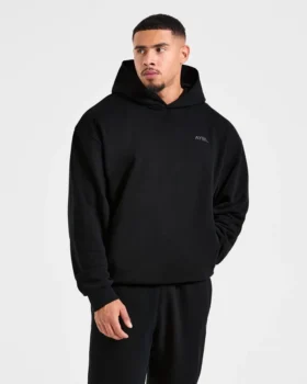 Essential oversized hoodie met print