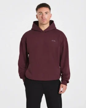 Essential oversized hoodie met print