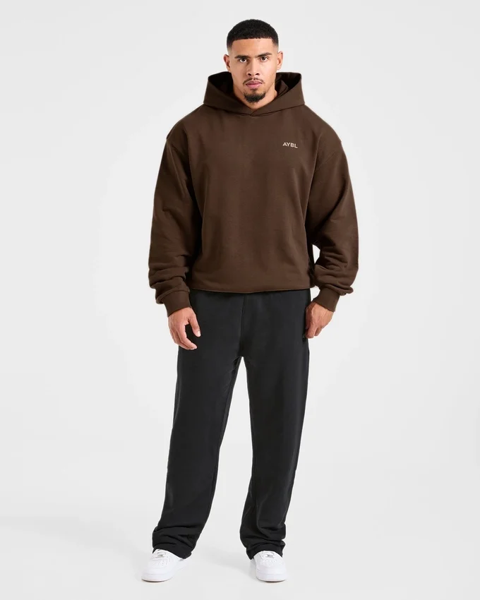 Essential oversized hoodie met print